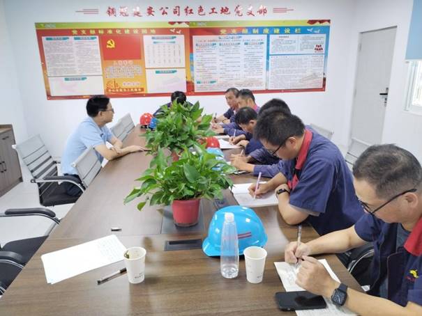 公司開展第三季度安全、環(huán)保、消防綜合檢查 