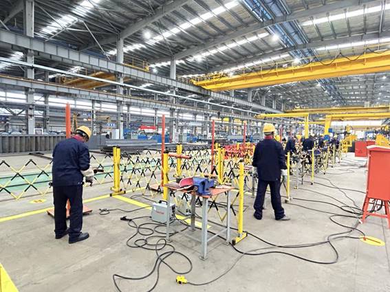 公司舉辦電焊工、電工技術(shù)比武